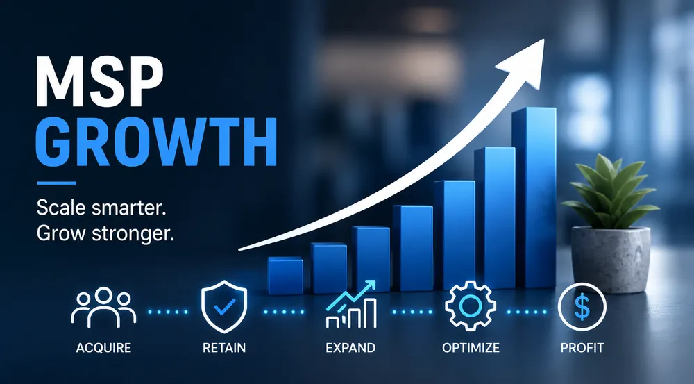 MSP growth strategies for scaling a managed service provider